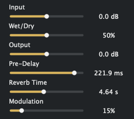 Numen mix and level controls